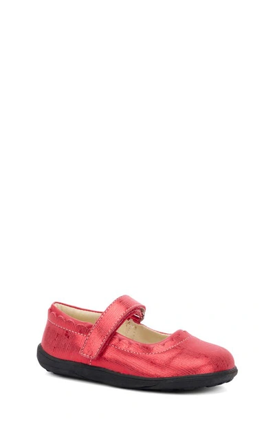 Shop See Kai Run Jane Ii Mary Jane In Red Metallic