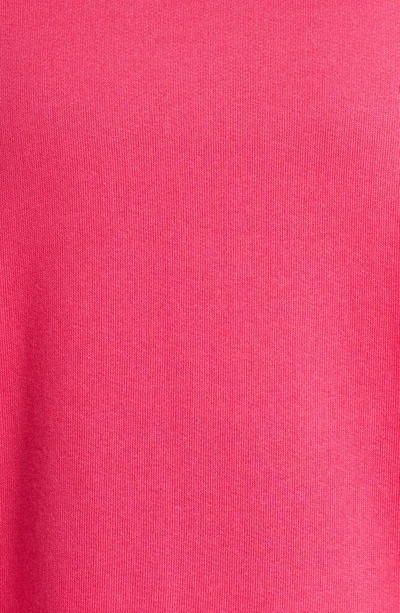 Shop Zella Drew Crewneck Sweatshirt In Pink Bright