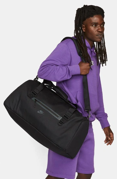 Shop Nike Elemental Duffle Bag In Black/ Black/ Anthracite