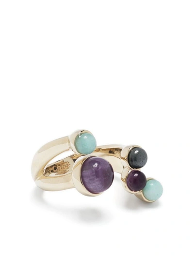 Shop Chloé Zodiac Collection Ring In Multicolour