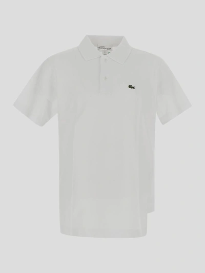 Shop Comme Des Garçons Shirt Polo In White