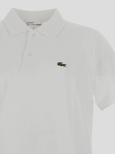 Shop Comme Des Garçons Shirt Polo In White