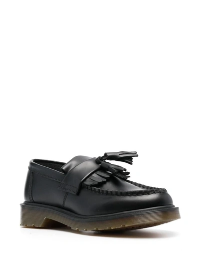 Shop Dr. Martens' Dr. Martens Adrian Leather Loafers In Black