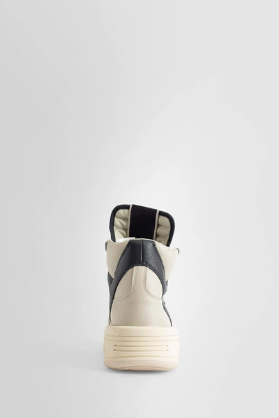 Shop Rick Owens Unisex Off-white Sneakers