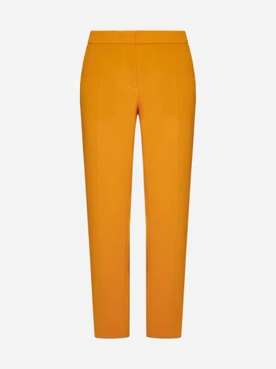 Shop Dries Van Noten Straight-leg Trousers In Orange