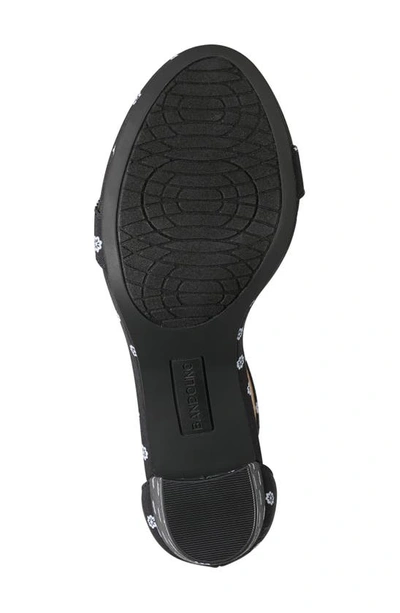 Shop Bandolino Armory Ankle Strap Sandal In Black Print