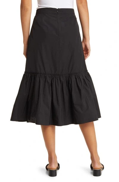 Shop Masai Copenhagen Masibylla Tiered Skirt In Black