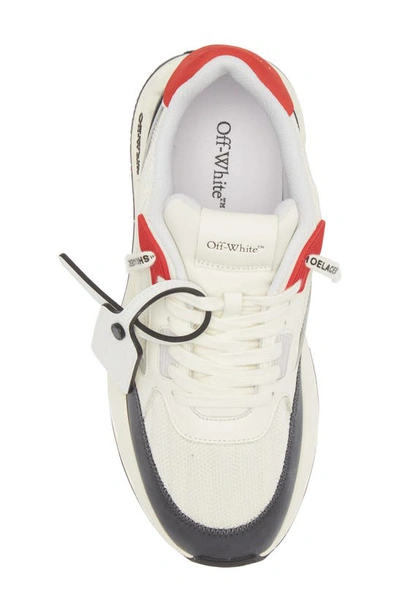 Shop Off-white Runner A Sneaker In White Red