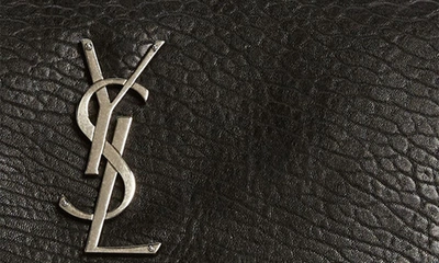 Saint Laurent X-large Niki Leather Shoulder Bag In Noir