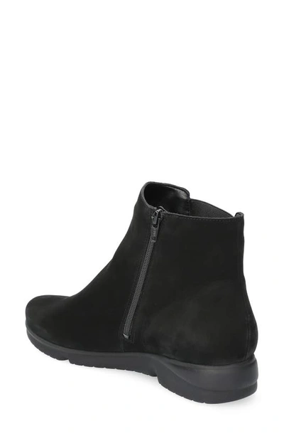 Mephisto Rafaelle Zip Bootie In Black