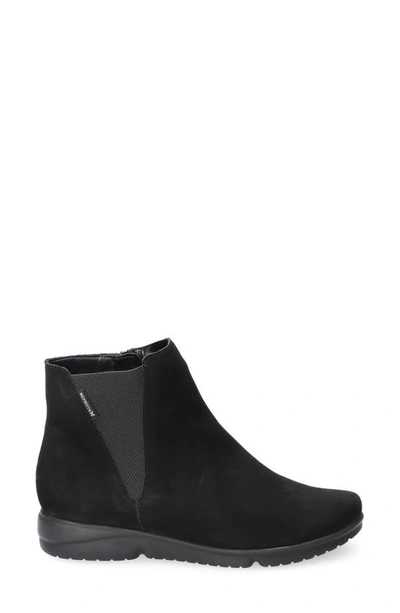 Mephisto Rafaelle Zip Bootie In Black