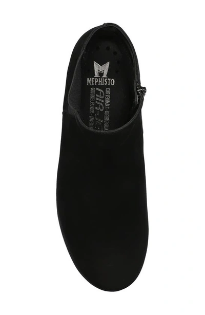 Mephisto Rafaelle Zip Bootie In Black
