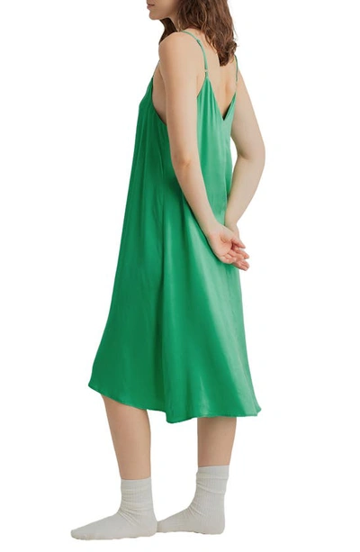 Papinelle Audrey Silk Nightgown In Spearmint