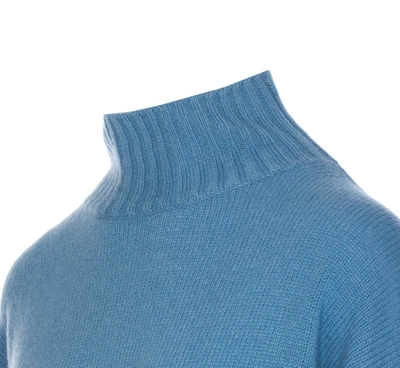 Shop 360cashmere Sweaters In Blue