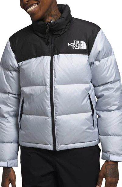 Shop The North Face Nuptse® 1996 Packable Quilted 700 Fill Power Down Jacket In Dusty Periwinkle/ Tnf Black