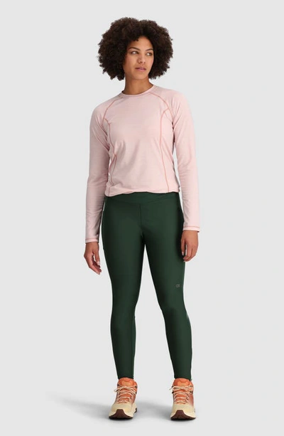 Shop Outdoor Research Deviator Windproof Pocket Leggings In Grove