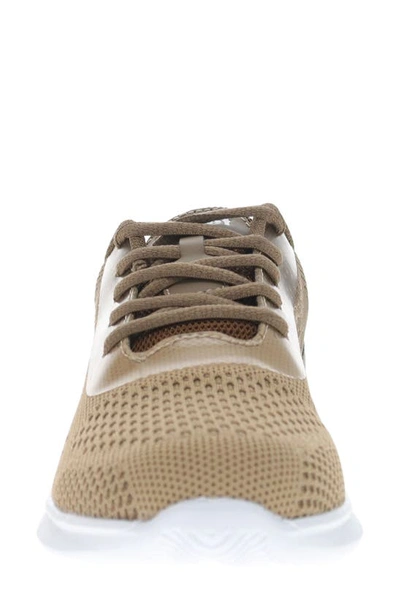 Propét Travelbound Duo Sneaker In Tan