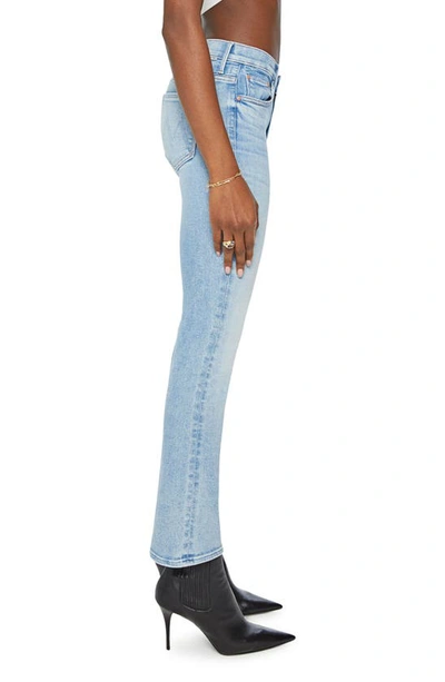 Shop Mother The Insider Crop Straight Leg Jeans In Tea Time