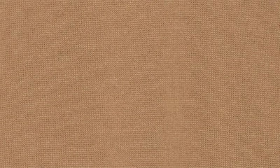 Vince V-neck Long Sleeve Wool Blend Sweater Dress In Whole Wheat