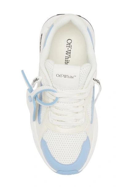 Shop Off-white Runner B Sneaker In White/ Blue