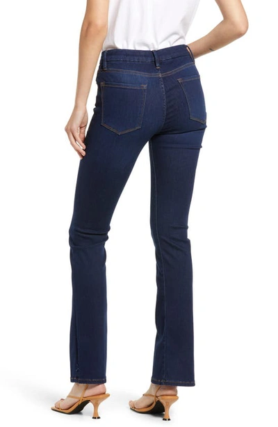 Frame Le Mini Bootcut Jeans In Claremore Slit