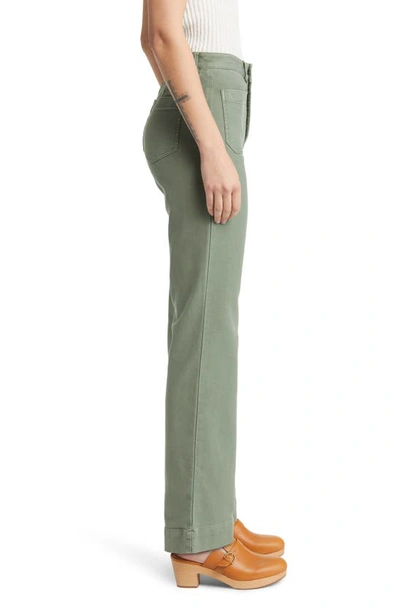 Faherty Stretch Terry Wide Leg Pants In Sea Spray | ModeSens
