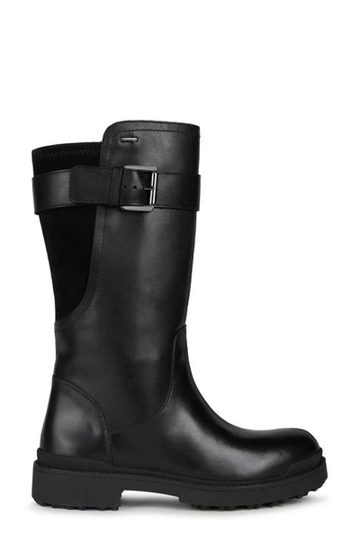 Shop Geox Nevegal Abx Waterproof Boot In Black