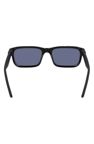 Shop Converse Restore 54mm Rectangular Sunglasses In Black