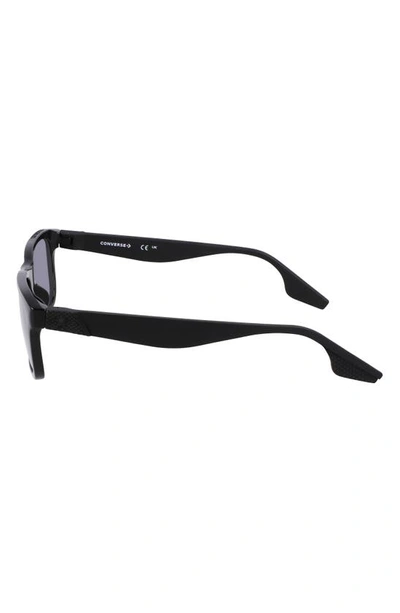 Shop Converse Restore 54mm Rectangular Sunglasses In Black