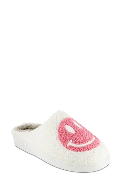 Shop Mia Cozi Slipper In Blush Happy