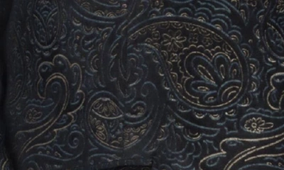 Shop Tailorbyrd Black Velvet Two-tone Metallic Paisley Sport Coat