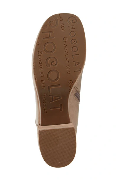 Shop Chocolat Blu Vince Platform Boot In Khaki Leather