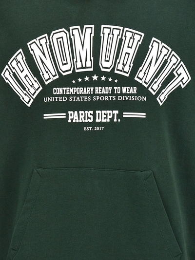Ih Nom Uh Nit Dark Green College Hoodie