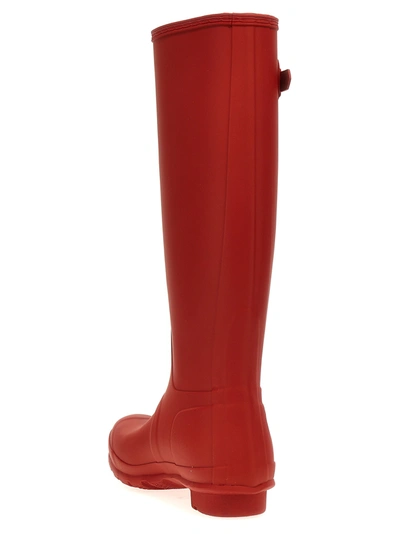 Shop Kenzo X Hunter Wellington Boots Boots, Ankle Boots Red