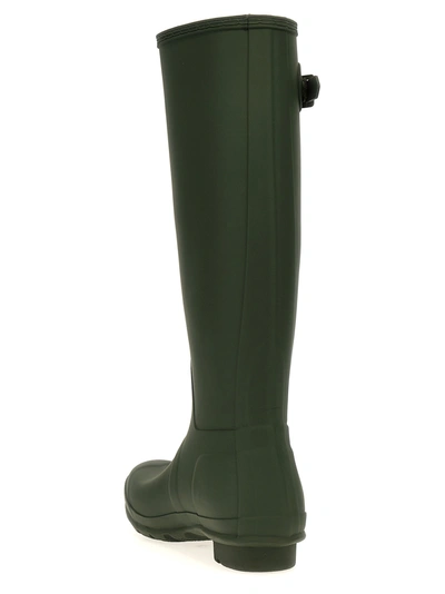 Shop Kenzo X Hunter Wellington Boots Boots, Ankle Boots Green