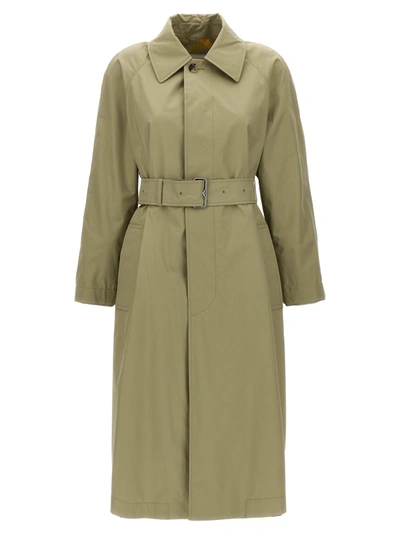 Shop Burberry Check Insert Trench Coat Coats, Trench Coats In Beige