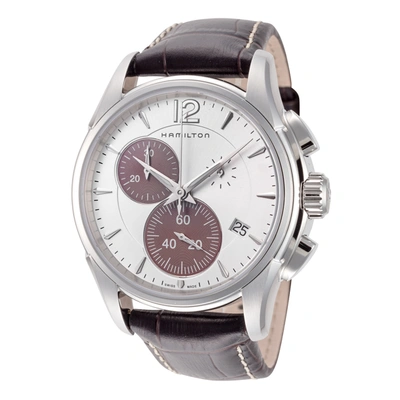 Shop Hamilton Men's 42mm Quartz Watch In Silver