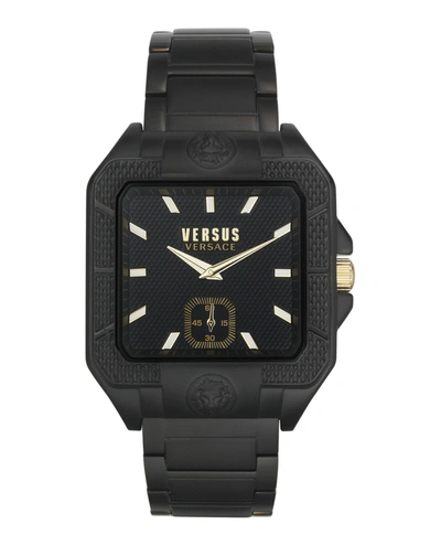Shop Versus Teatro Bracelet Watch In Black
