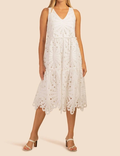 Shop Trina Turk Enjoy Dress In White