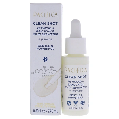 Shop Pacifica Clean Shot Retinoid And Bakuchiol 3 Percent In Seawater By  For Unisex - 0.8 oz Serum