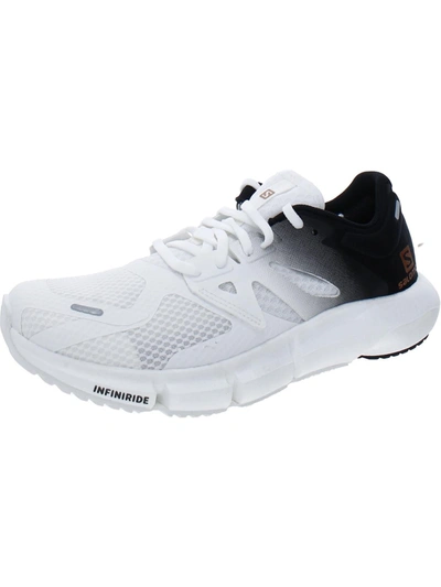 Shop Salomon Predict2 Womens Fitness Gym Running Shoes In White