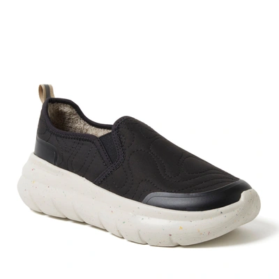 Shop Dearfoams Women's Crimson Regrind Lightweight Slip-on With Energy Return Technology In Black