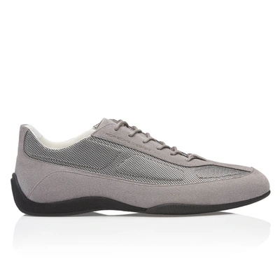 Shop Porsche Design Lu Low Mesh Hf Soft Gray Sneakers In Grey