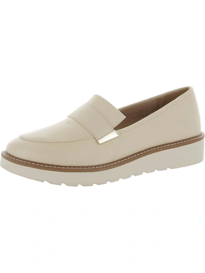 Shop Naturalizer Adiline Womens Padded Insole Slip On Penny Loafers In Beige
