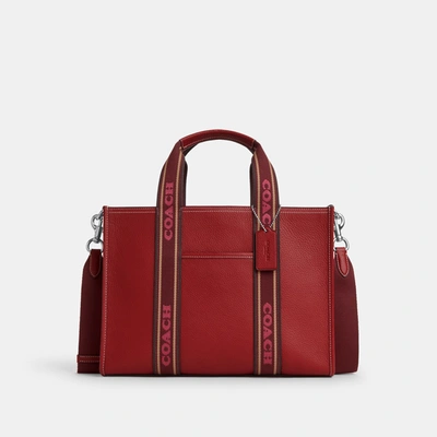 Shop Coach Outlet Smith Tote In Red