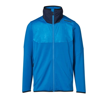 Shop Porsche Design Men's Mykonos Blue Fleece Jacket