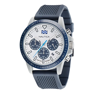 Nautica One Wheat Fiber Strap Chronograph Watch In Multi