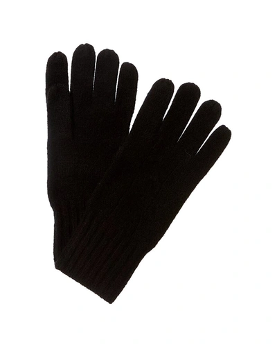 Shop Amicale Cashmere Gloves In Black