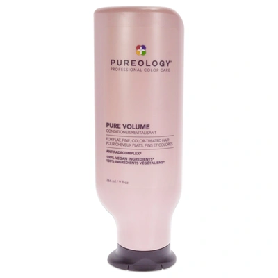 Shop Pureology Pure Volume Conditioner For Unisex 9 oz Conditioner In Pink