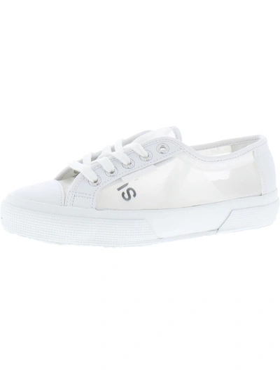 Shop Superga 2750 Womens Athleisure Lifestyle Fashion Sneakers In White
